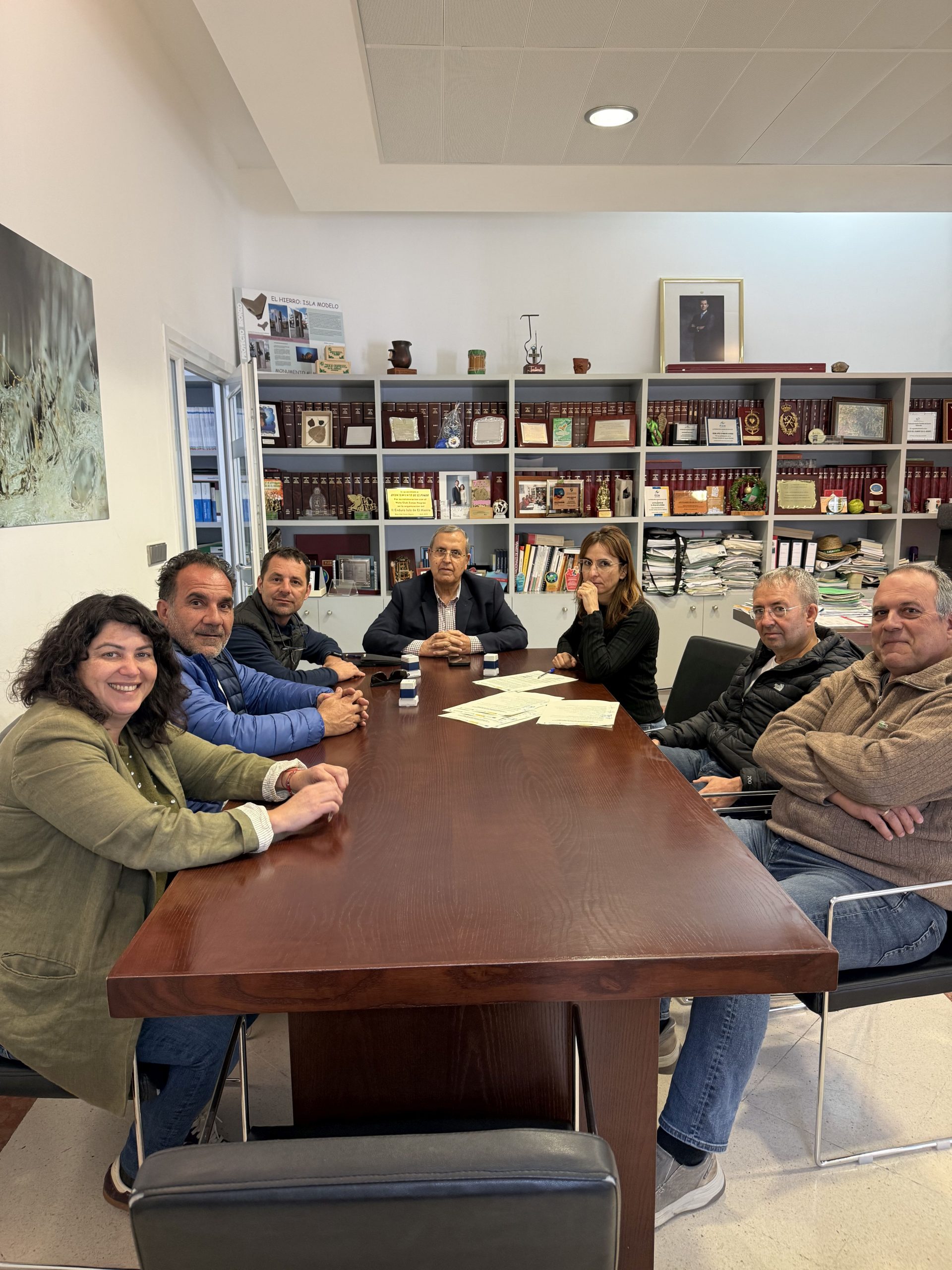 El Pinar-firma acta parking El Pinar-firma acta parking