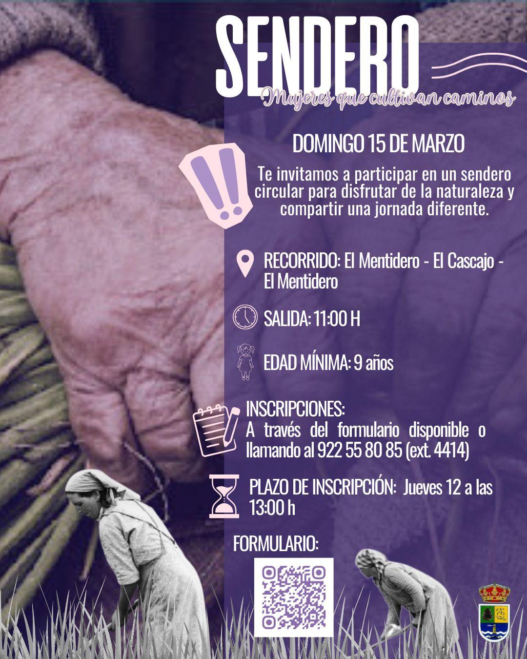 El Pinar-cartel senderismo participativo