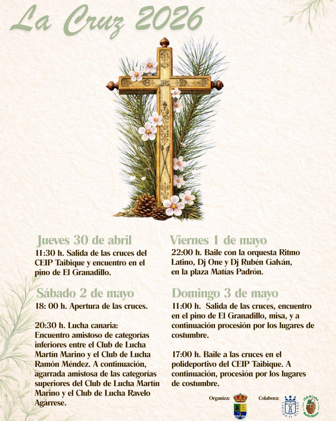 El Pinar-cartel Fiestas de La Cruz (1)